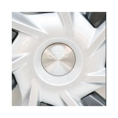 Tesla Model 3 Wheels And Tires In Silver Finishing For Car Fitment OEM 1044235-00-A